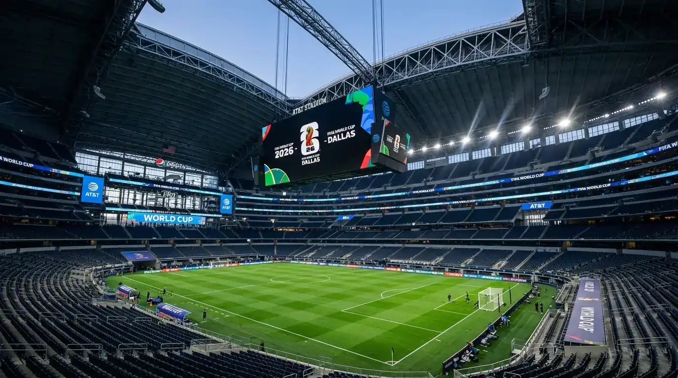 AT&T Stadium u Dallasu, mjesto utakmice Hrvatska protiv Engleske na SP 2026