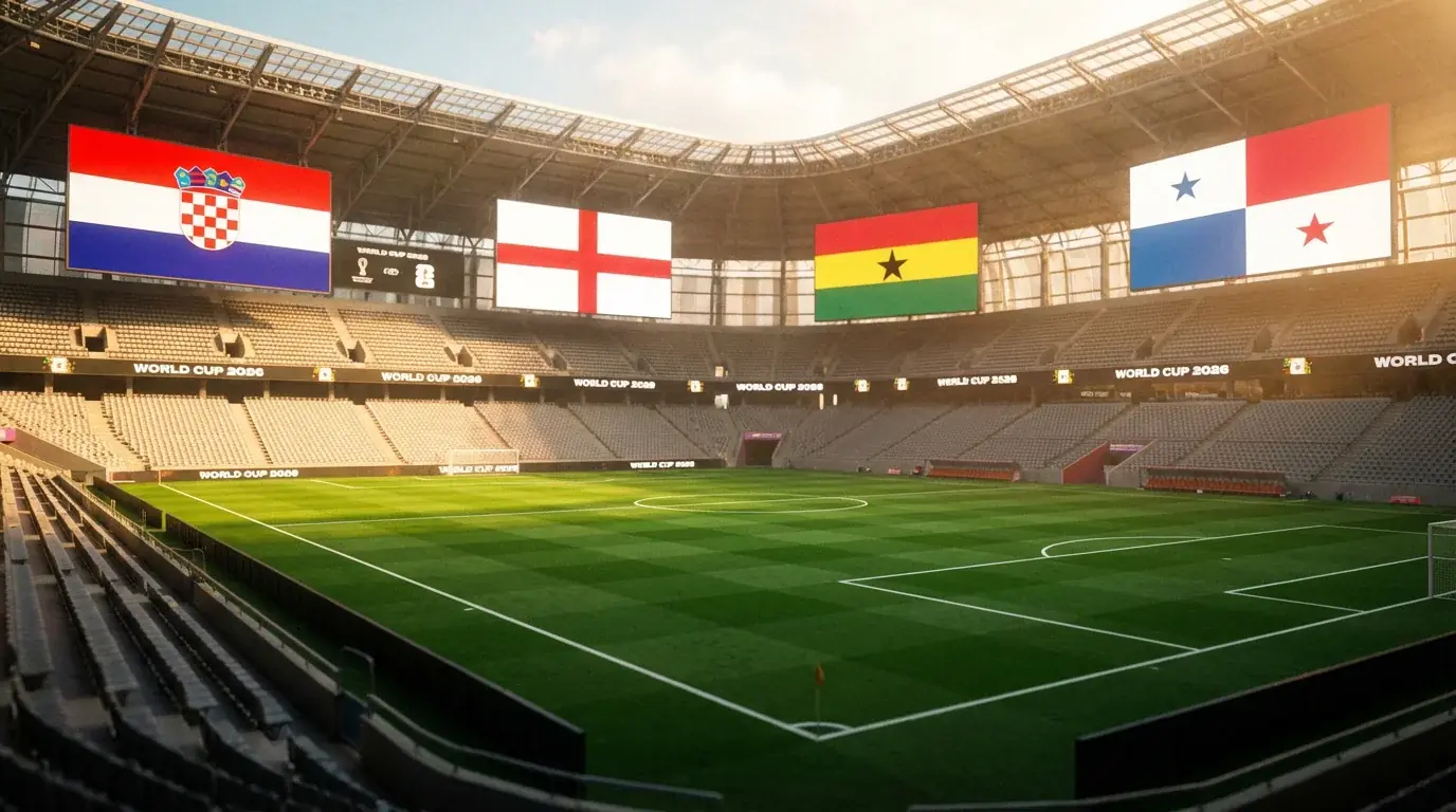 Skupina L Svjetskog prvenstva 2026 s Hrvatskom, Engleskom, Ganom i Panamom